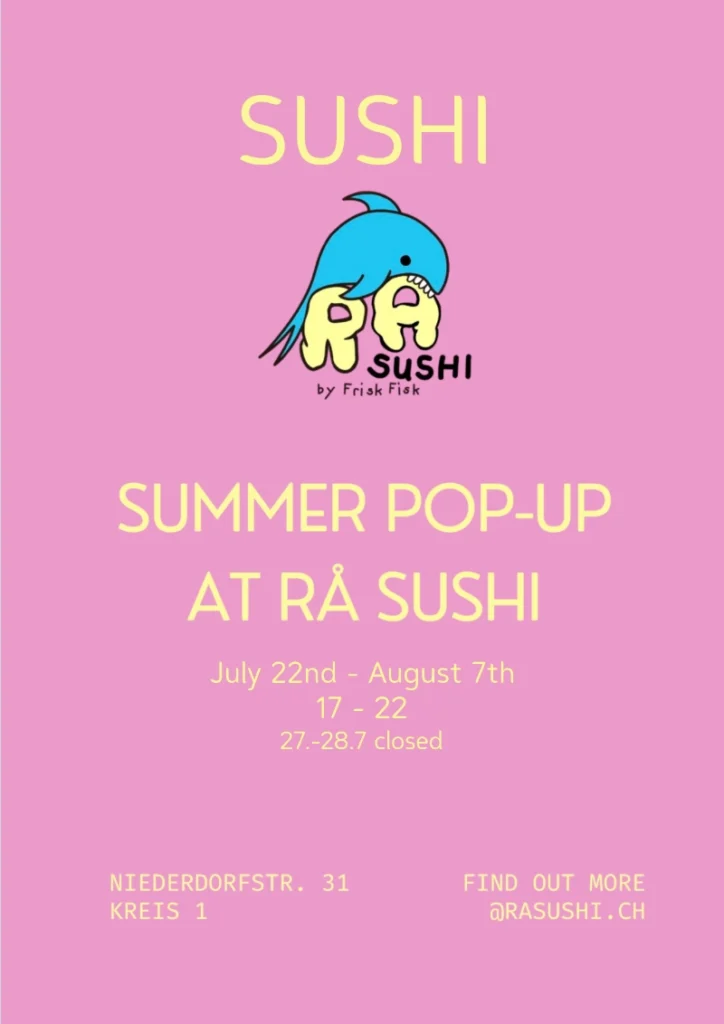Sushi popup